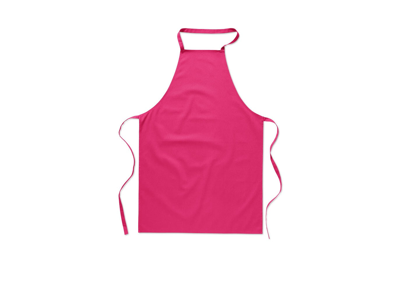 Tablier de cuisine rose en coton