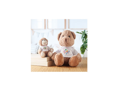 Peluche ours personnalisé 25 cm